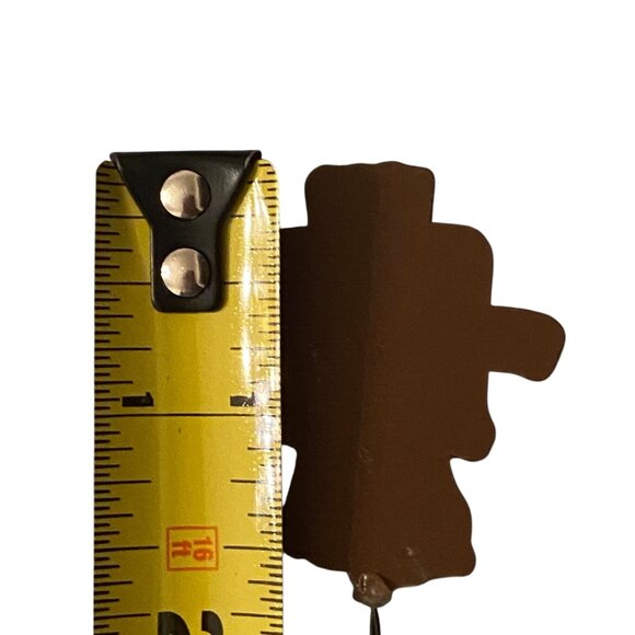 Vintage Tender Heart Treasures 1992 Thanksgiving Wooden Place Card Holders Set - Picture 5 of 5